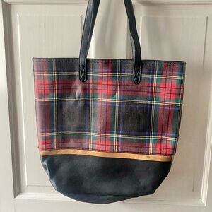 Plaid Old Navy Tote